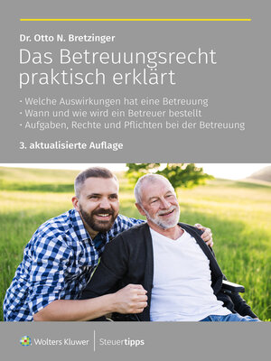 cover image of Das Betreuungsrecht praktisch erklärt